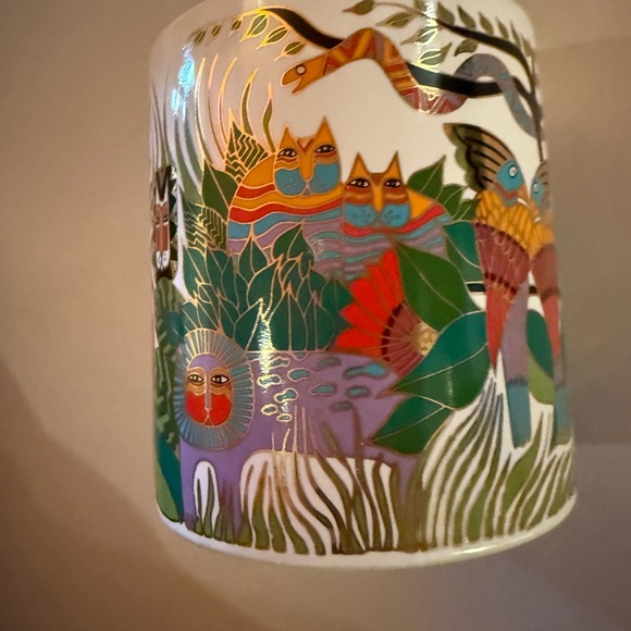 Vintage Laurel Burch Jungle Animal Mug - Picture 3 of 9